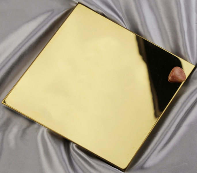 Gold Mirror Stainless Steel Sheet