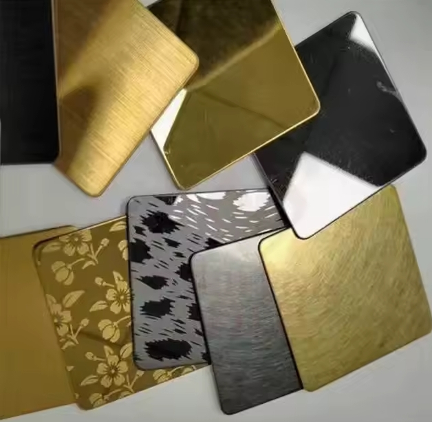 Gold Mirror Stainless Steel Sheet
