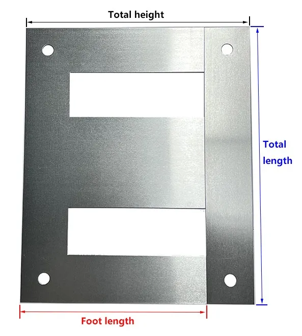 EI Silicon Steel Lamination Parameter